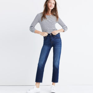 Madewell Cruiser Straight Crop Jeans