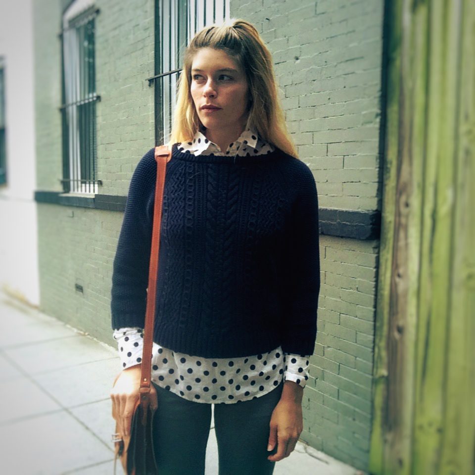 Wearing it Now: Collars, Dots, and Knits Oh My!